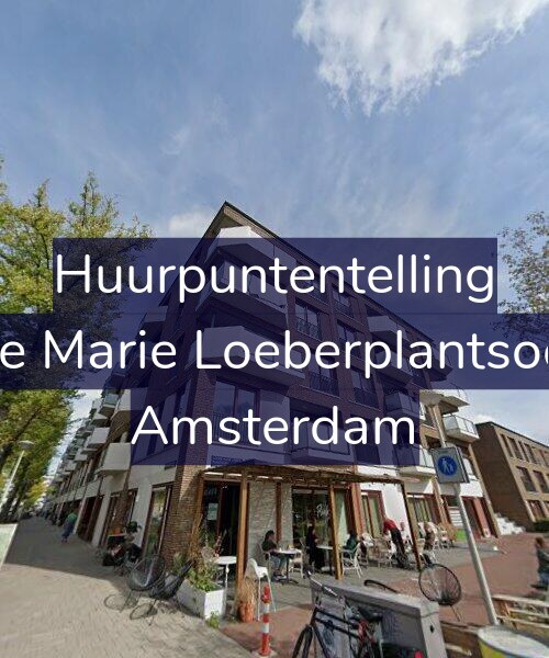 Foto gevel Huurpuntentelling voor Louise Marie Loeberplantsoen 60, Amsterdam