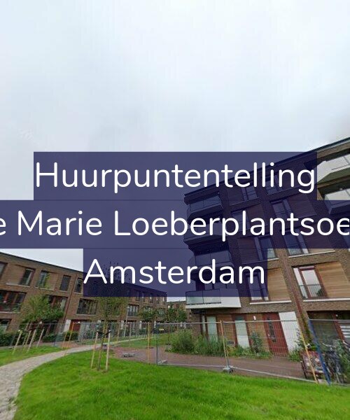 Foto gevel Huurpuntentelling voor Louise Marie Loeberplantsoen 107, Amsterdam