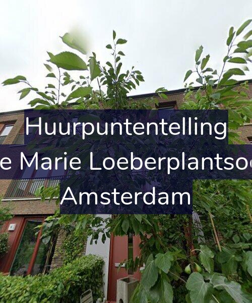 Foto gevel Huurpuntentelling voor Louise Marie Loeberplantsoen 34, Amsterdam