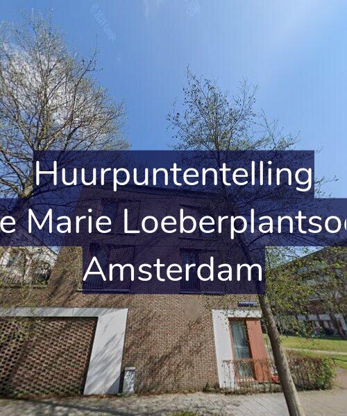 Foto gevel Huurpuntentelling voor Louise Marie Loeberplantsoen 18, Amsterdam