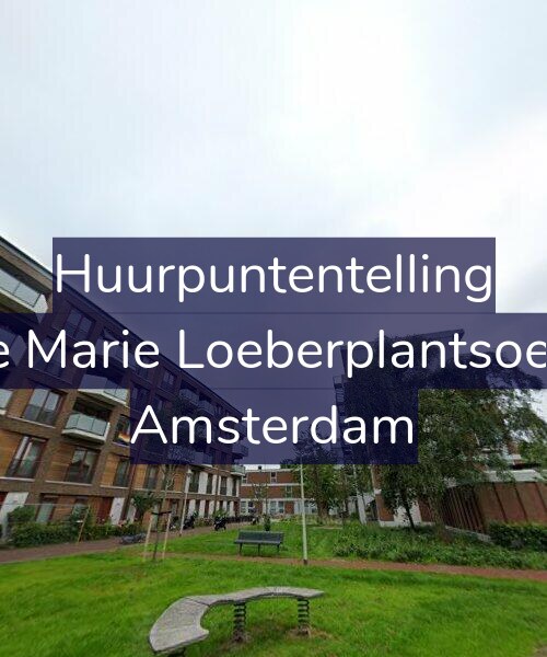Foto gevel Huurpuntentelling voor Louise Marie Loeberplantsoen 117, Amsterdam