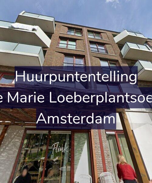 Foto gevel Huurpuntentelling voor Louise Marie Loeberplantsoen 102, Amsterdam