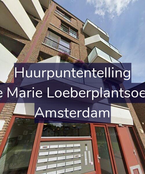 Foto gevel Huurpuntentelling voor Louise Marie Loeberplantsoen 100, Amsterdam