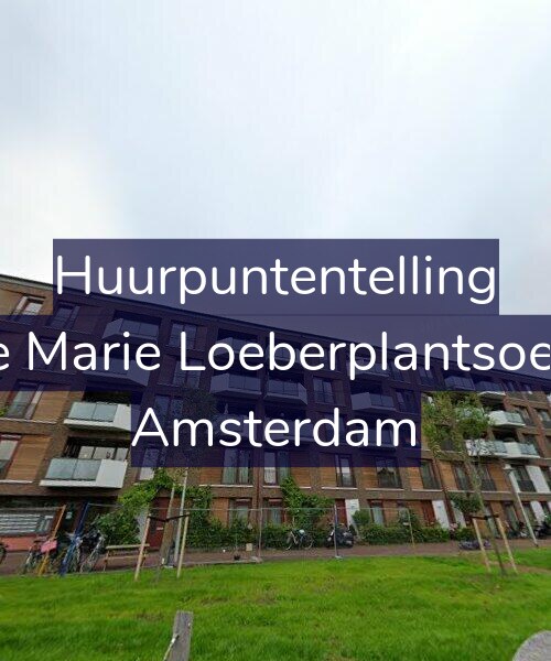 Foto gevel Huurpuntentelling voor Louise Marie Loeberplantsoen 119, Amsterdam