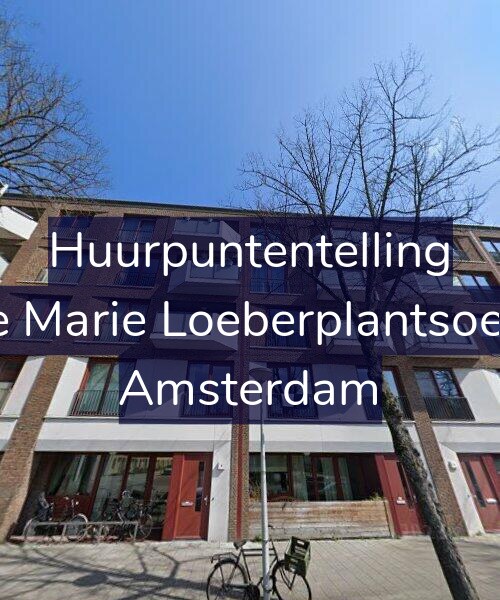 Foto gevel Huurpuntentelling voor Louise Marie Loeberplantsoen 104, Amsterdam