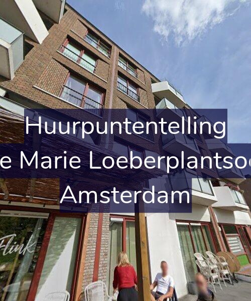 Foto gevel Huurpuntentelling voor Louise Marie Loeberplantsoen 70, Amsterdam