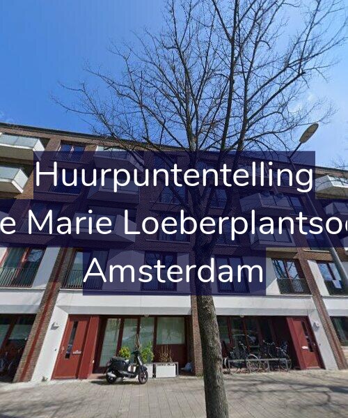 Foto gevel Huurpuntentelling voor Louise Marie Loeberplantsoen 78, Amsterdam