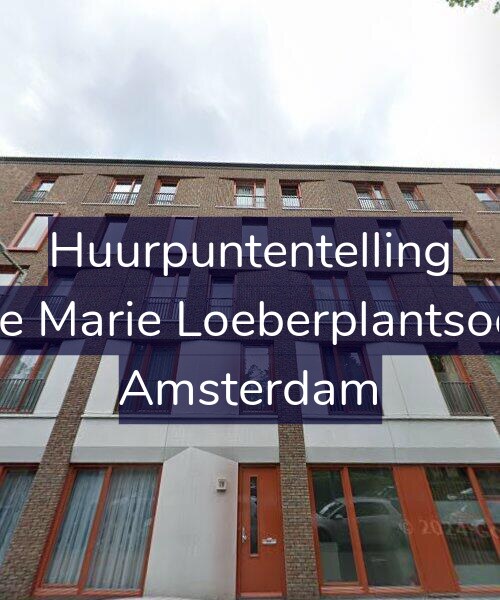 Foto gevel Huurpuntentelling voor Louise Marie Loeberplantsoen 10, Amsterdam