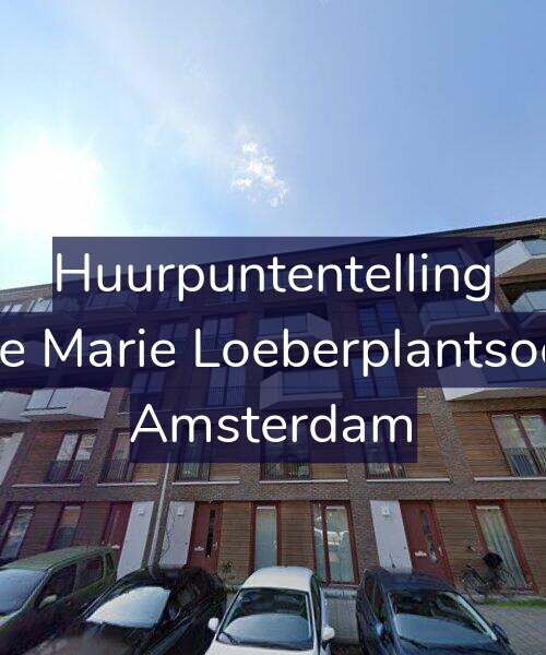 Foto gevel Huurpuntentelling voor Louise Marie Loeberplantsoen 53, Amsterdam