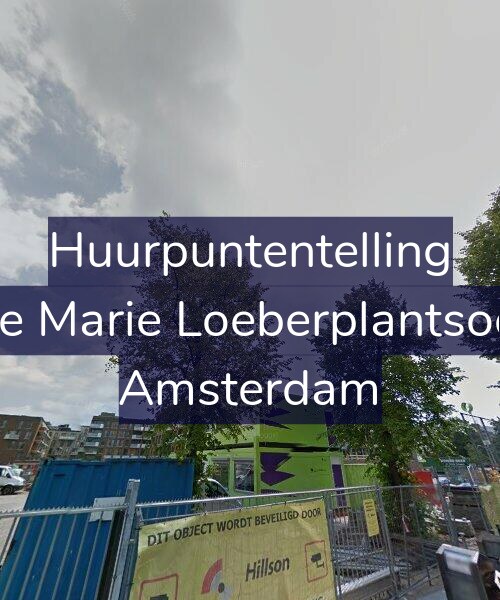Foto gevel Huurpuntentelling voor Louise Marie Loeberplantsoen 63, Amsterdam