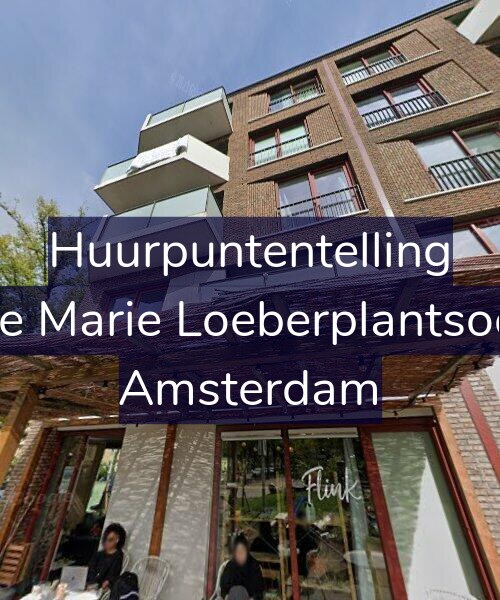 Foto gevel Huurpuntentelling voor Louise Marie Loeberplantsoen 66, Amsterdam