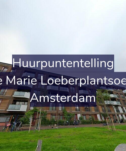 Foto gevel Huurpuntentelling voor Louise Marie Loeberplantsoen 101, Amsterdam