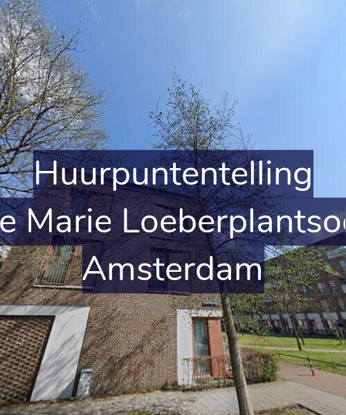 Foto gevel Huurpuntentelling voor Louise Marie Loeberplantsoen 24, Amsterdam