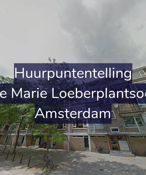 Foto gevel Huurpuntentelling voor Louise Marie Loeberplantsoen 81, Amsterdam