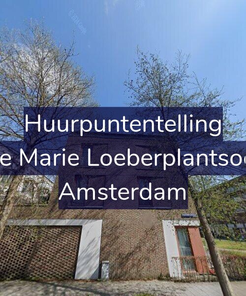 Foto gevel Huurpuntentelling voor Louise Marie Loeberplantsoen 14, Amsterdam