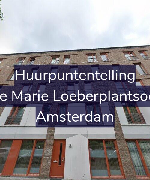Foto gevel Huurpuntentelling voor Louise Marie Loeberplantsoen 12, Amsterdam