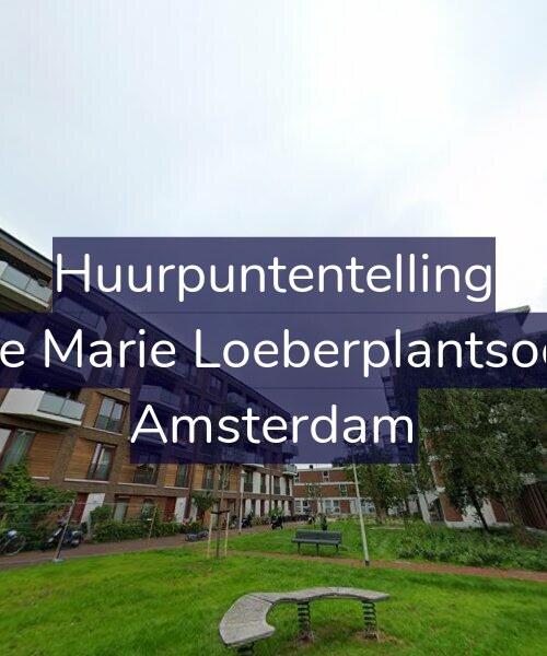 Foto gevel Huurpuntentelling voor Louise Marie Loeberplantsoen 97, Amsterdam