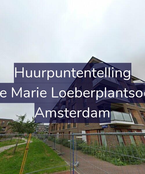 Foto gevel Huurpuntentelling voor Louise Marie Loeberplantsoen 91, Amsterdam