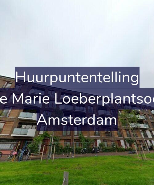 Foto gevel Huurpuntentelling voor Louise Marie Loeberplantsoen 95, Amsterdam