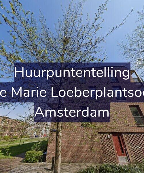 Foto gevel Huurpuntentelling voor Louise Marie Loeberplantsoen 15, Amsterdam