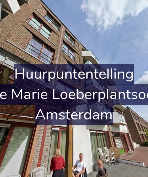 Foto gevel Huurpuntentelling voor Louise Marie Loeberplantsoen 98, Amsterdam
