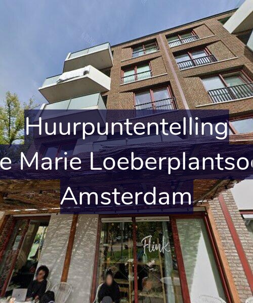 Foto gevel Huurpuntentelling voor Louise Marie Loeberplantsoen 80, Amsterdam