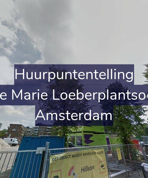 Foto gevel Huurpuntentelling voor Louise Marie Loeberplantsoen 27, Amsterdam