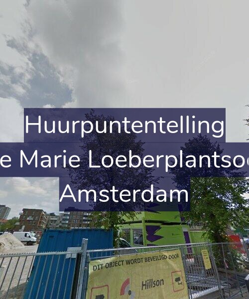 Foto gevel Huurpuntentelling voor Louise Marie Loeberplantsoen 23, Amsterdam