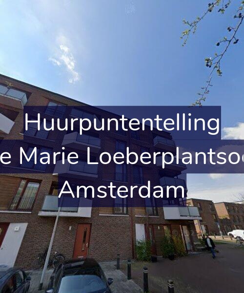 Foto gevel Huurpuntentelling voor Louise Marie Loeberplantsoen 25, Amsterdam
