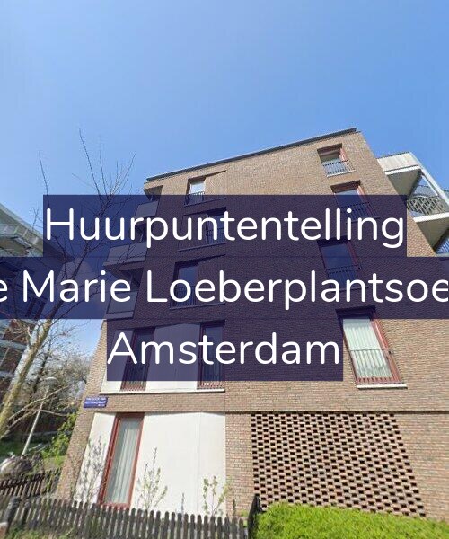 Foto gevel Huurpuntentelling voor Louise Marie Loeberplantsoen 121, Amsterdam