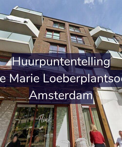 Foto gevel Huurpuntentelling voor Louise Marie Loeberplantsoen 74, Amsterdam