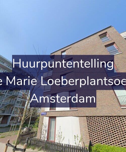 Foto gevel Huurpuntentelling voor Louise Marie Loeberplantsoen 153, Amsterdam