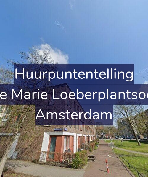 Foto gevel Huurpuntentelling voor Louise Marie Loeberplantsoen 20, Amsterdam