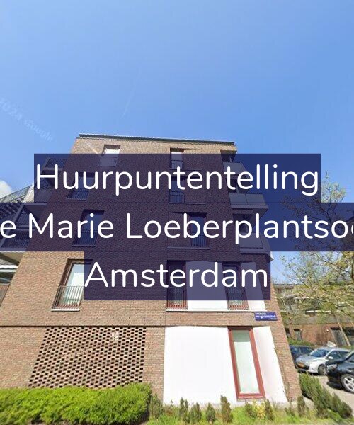 Foto gevel Huurpuntentelling voor Louise Marie Loeberplantsoen 77, Amsterdam