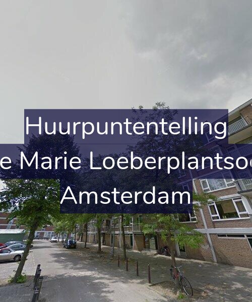 Foto gevel Huurpuntentelling voor Louise Marie Loeberplantsoen 79, Amsterdam