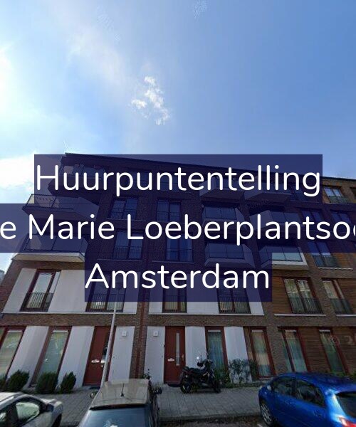 Foto gevel Huurpuntentelling voor Louise Marie Loeberplantsoen 39, Amsterdam