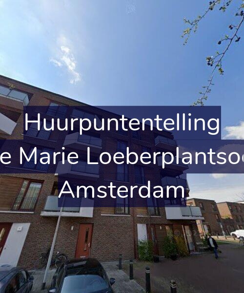 Foto gevel Huurpuntentelling voor Louise Marie Loeberplantsoen 43, Amsterdam