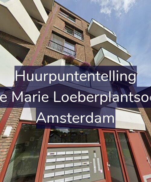 Foto gevel Huurpuntentelling voor Louise Marie Loeberplantsoen 64, Amsterdam
