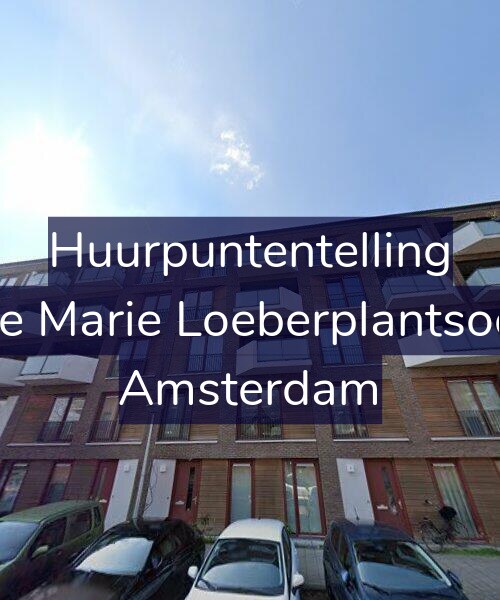 Foto gevel Huurpuntentelling voor Louise Marie Loeberplantsoen 71, Amsterdam