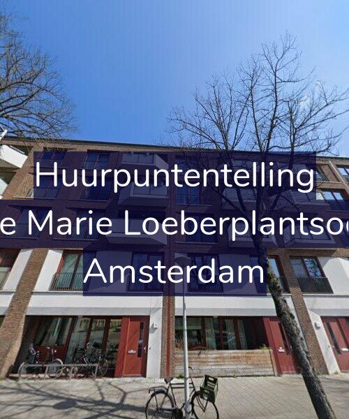 Foto gevel Huurpuntentelling voor Louise Marie Loeberplantsoen 76, Amsterdam