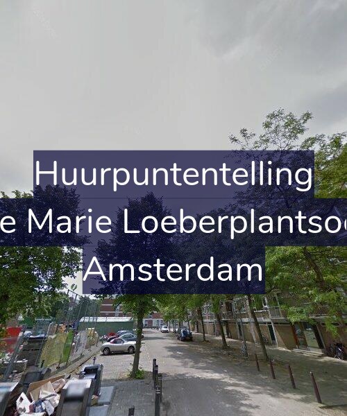 Foto gevel Huurpuntentelling voor Louise Marie Loeberplantsoen 65, Amsterdam