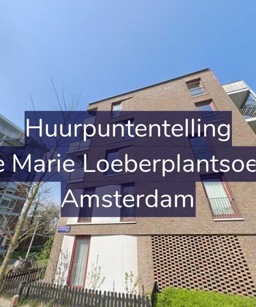 Foto gevel Huurpuntentelling voor Louise Marie Loeberplantsoen 103, Amsterdam