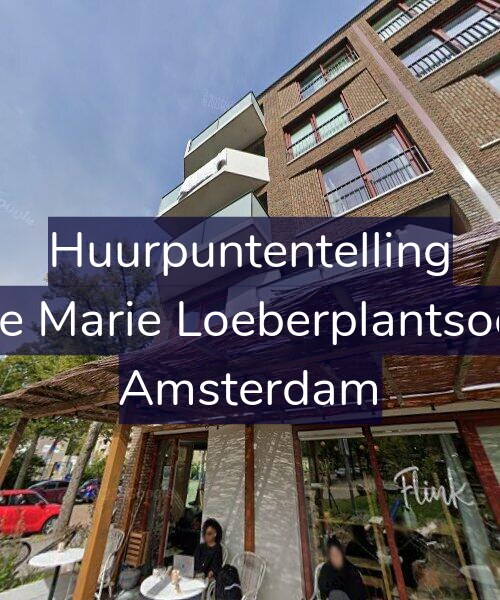 Foto gevel Huurpuntentelling voor Louise Marie Loeberplantsoen 82, Amsterdam