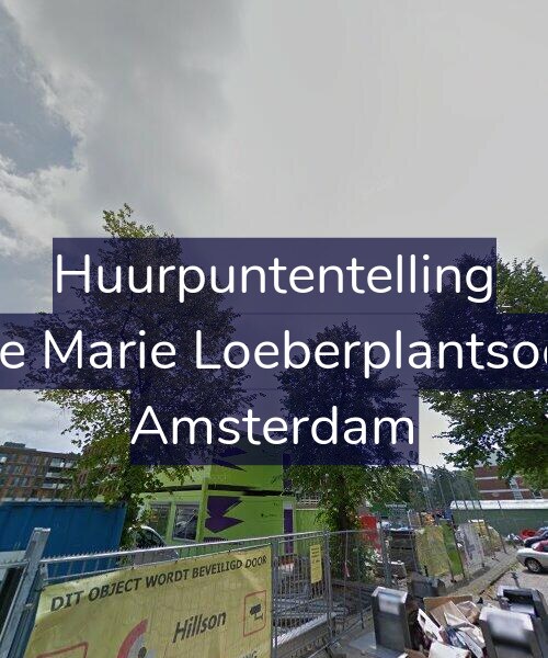 Foto gevel Huurpuntentelling voor Louise Marie Loeberplantsoen 61, Amsterdam