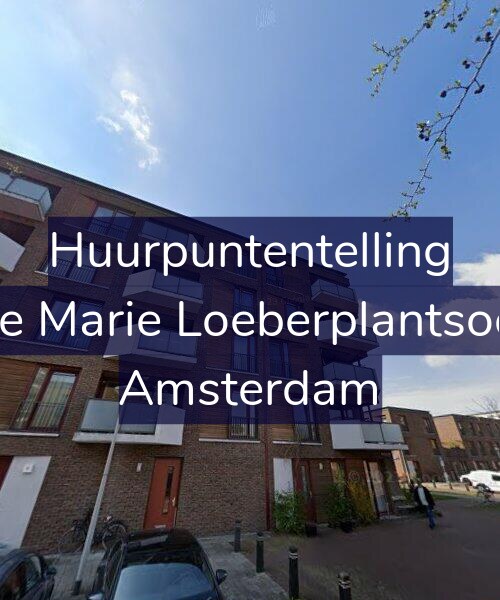 Foto gevel Huurpuntentelling voor Louise Marie Loeberplantsoen 21, Amsterdam