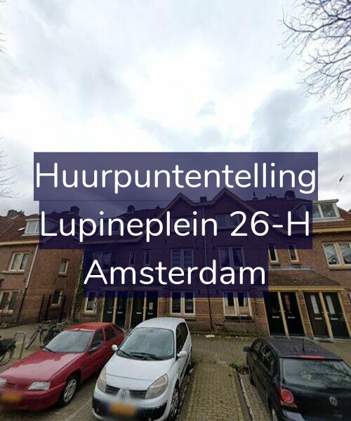 Foto gevel Huurpuntentelling voor Lupineplein 26-H, Amsterdam