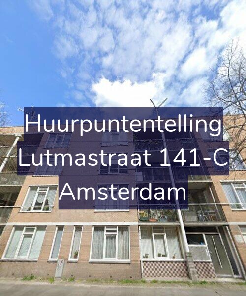 Foto gevel Huurpuntentelling voor Lutmastraat 141-C, Amsterdam