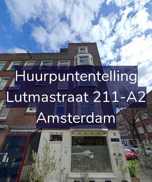 Foto gevel Huurpuntentelling voor Lutmastraat 211-A2, Amsterdam