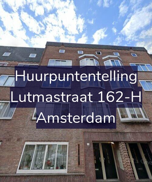 Foto gevel Huurpuntentelling voor Lutmastraat 162-H, Amsterdam