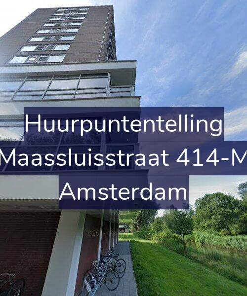 Foto gevel Huurpuntentelling voor Maassluisstraat 414-M, Amsterdam